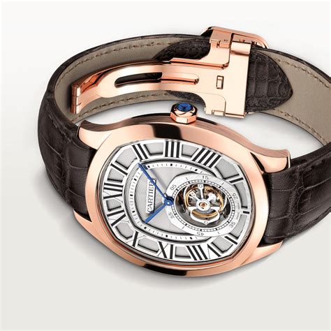 Drive de Cartier Flying Tourbillon watch: Drive de Cartier Flying 